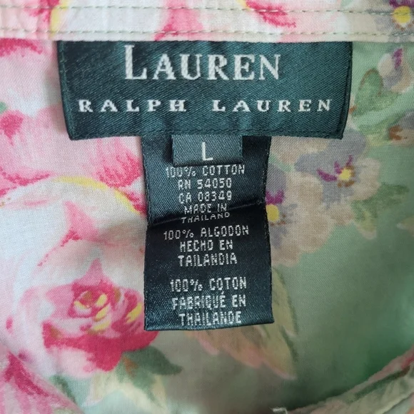 Ralph‎ Lauren Mint and Pink Floral Set - Picture 6 of 6